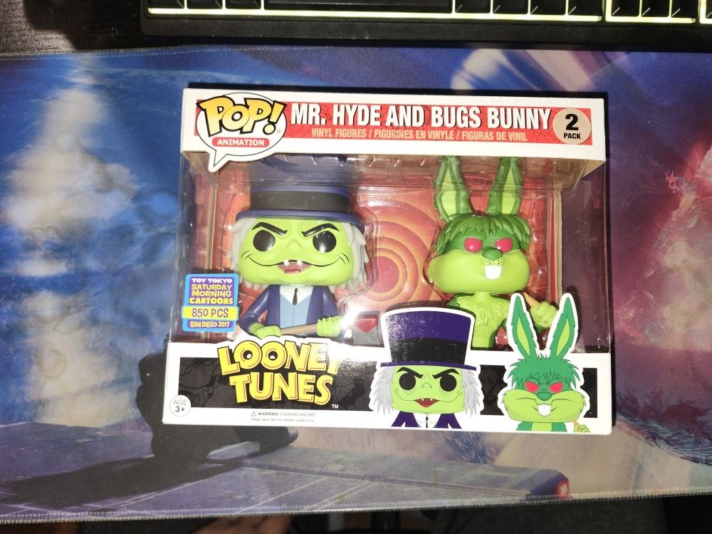 Funko Mr. Hyde and Bugs Bunny SDCC Exclusive