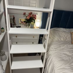 White Bookshelf 