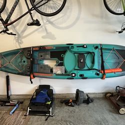 Old Town Sportsman PDL 120 Pedal Fishing Kayak – Like New