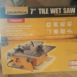 Workforce 7” Wet Saw
