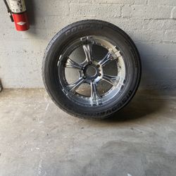 20” Rims VCT 6spoke Chrome finish