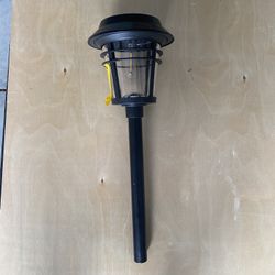 Harbor Freeze Black Solar LED outdoor Path
