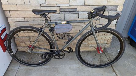 Fixed-Single Speed Steel Bike