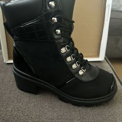 Black boots