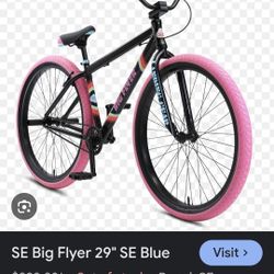 29" SE BIG FLYER, Special Edition, Black And Pink originally, Now All Black