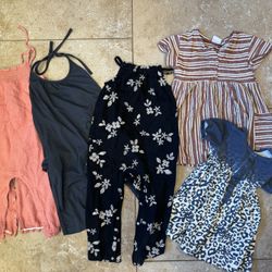2T Girls Rompers And Dresses