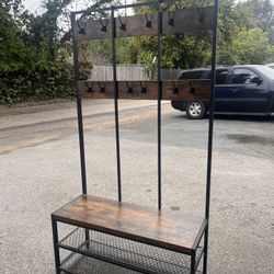 Coat Rack + Shoe Rack