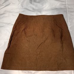 Brown Skirt