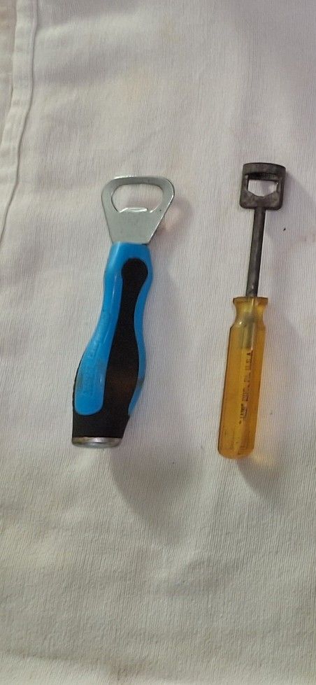 Drum Brake Spring Tool & Channellock Bottle Opener