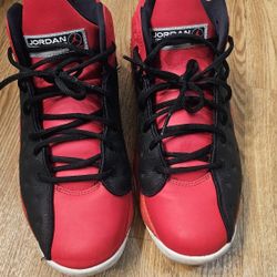 Jordan Jumpman Team 2 - red and black size 10