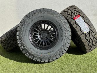 New 17" Basta RF3 Rims Jeep Wrangler Wheels Forged 5x127 JL R/T 35" Tires Rubicon Willys Gladiator 