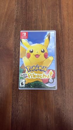 Pokemon Let's Go Pikachu