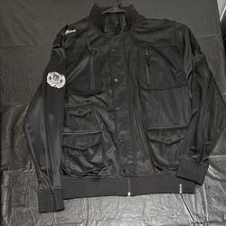 NEW MENS AKADEMIKS ZIP AND BOTTON UP JACKET FOR SALE