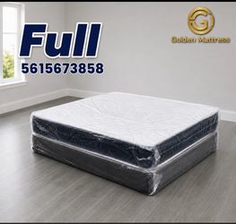 9” Full Hybrid Mattress Set