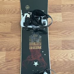 Ride 161 snow board W/Dakine bag 