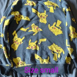 Pikachu Sweatshirt Small 