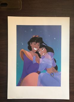 1993 Exclusive Commemorative Aladdin Lithograph