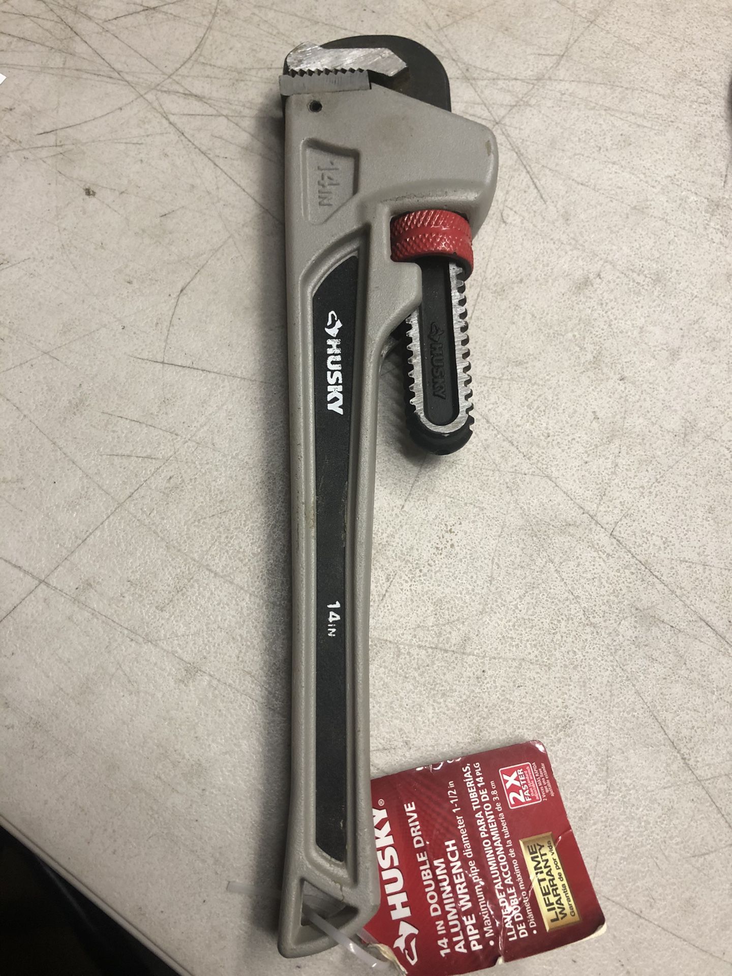 🇺🇸💥 Husky 14 in. Aluminum Pipe Wrench