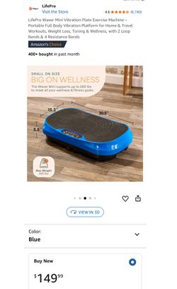 Vibration Plate Exercise Machine