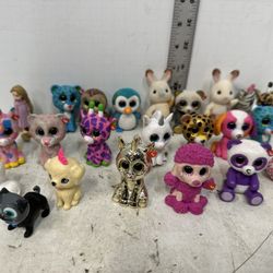 Lot Of 21 Ty Beanie Mini Beanie Boos 2" Figures #R3
