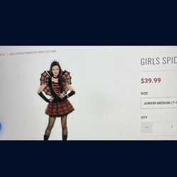 Spider Princess Costume