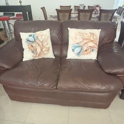 la-Z-Boy, Leather Couch And Loveseat
