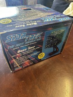 Star Trek Playmates Borg Ship 