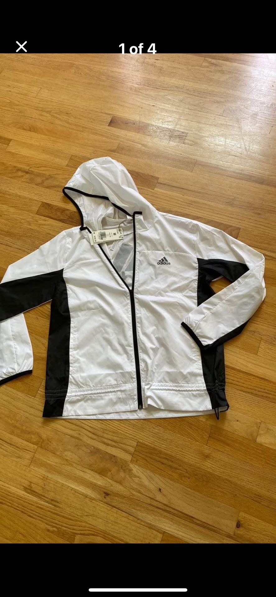 Adidas Windbreaker Size Medium New 