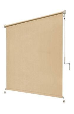 Roller blind (for indoor and outdoor use) ITEM SIZE 5'x6' PRODUCT COLOR Sesame