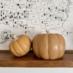 Honey Ceramic Pumpkins