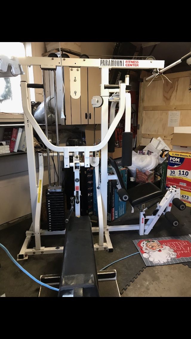 Paramount Weightlifting Station With 170 Pounds Of Weight