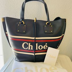 Chloe’ Vick medium NAVY BLUE tote 🔺NEED GONE ASAP🔺