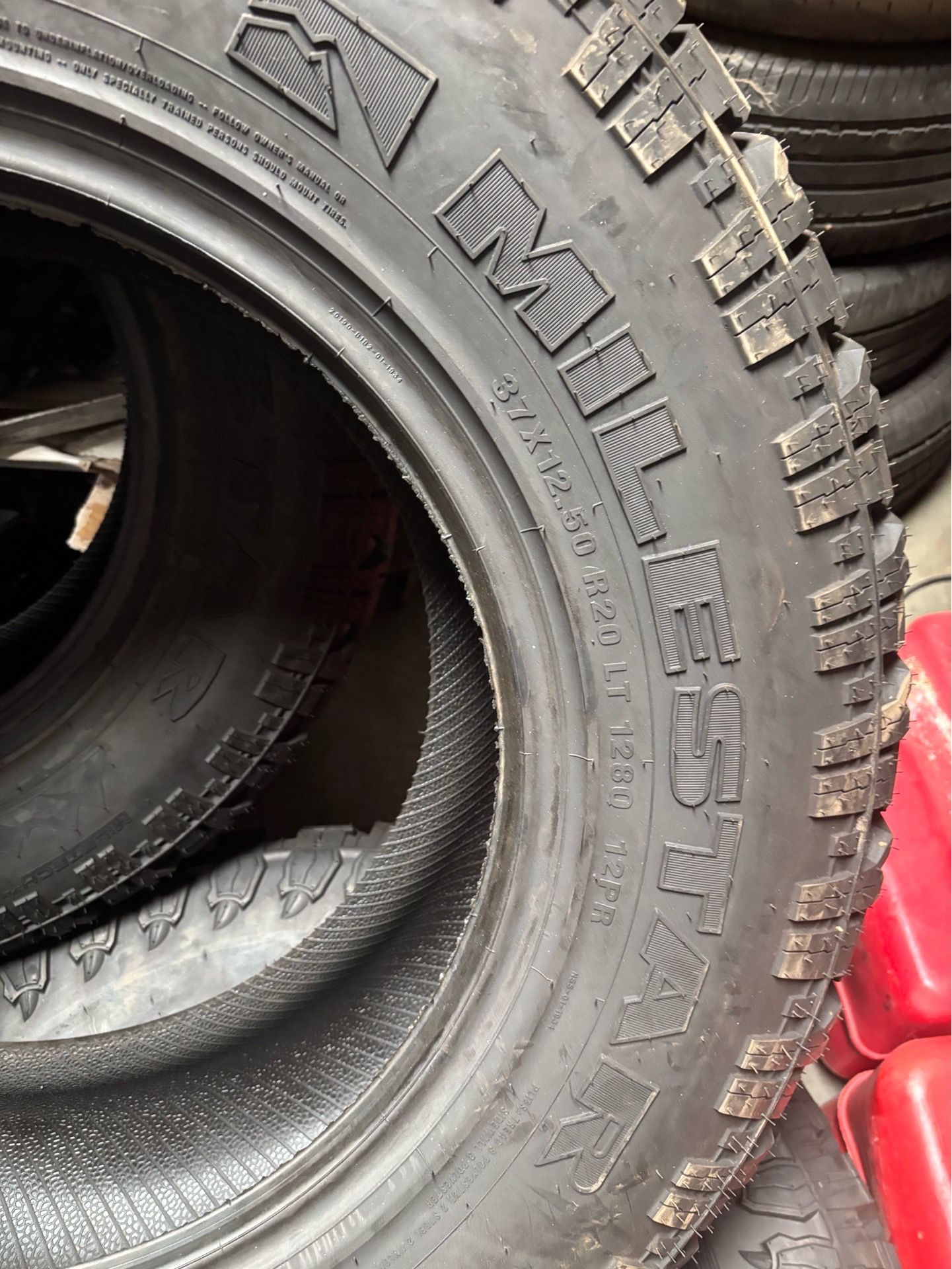3 tires 37x12.50-20 $300 firm. No install