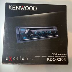 Kenwood KDCX304 CD player Receiver