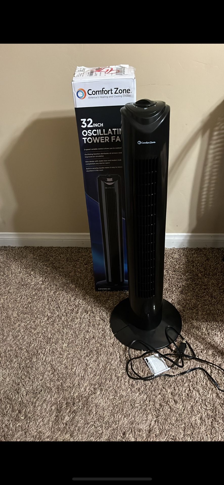 $65 Fan Tower 32 Inches