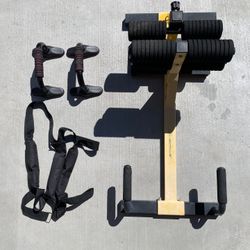 Go squat Machine / Push Up Bars / 3 Pound Vest