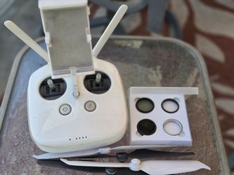 Drone controller blades and lenses