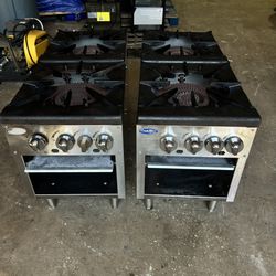 CookRite by Atosa 2-Burner Commercial Stock Pot Stove – Natural Gas – 160,000 BTU – $795 Each