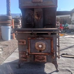 Vintage  Stove Work With Gas And Wood