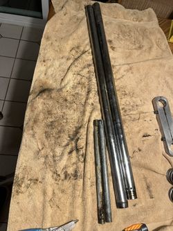 Triumph 10 Over Fork Tube Stanchions