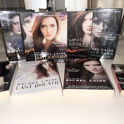Lot of 9 books from the Morganville Vampires series by Rachel Caine