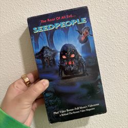 Seedpeople VHS Horror Vintage Body Snatcher Cult