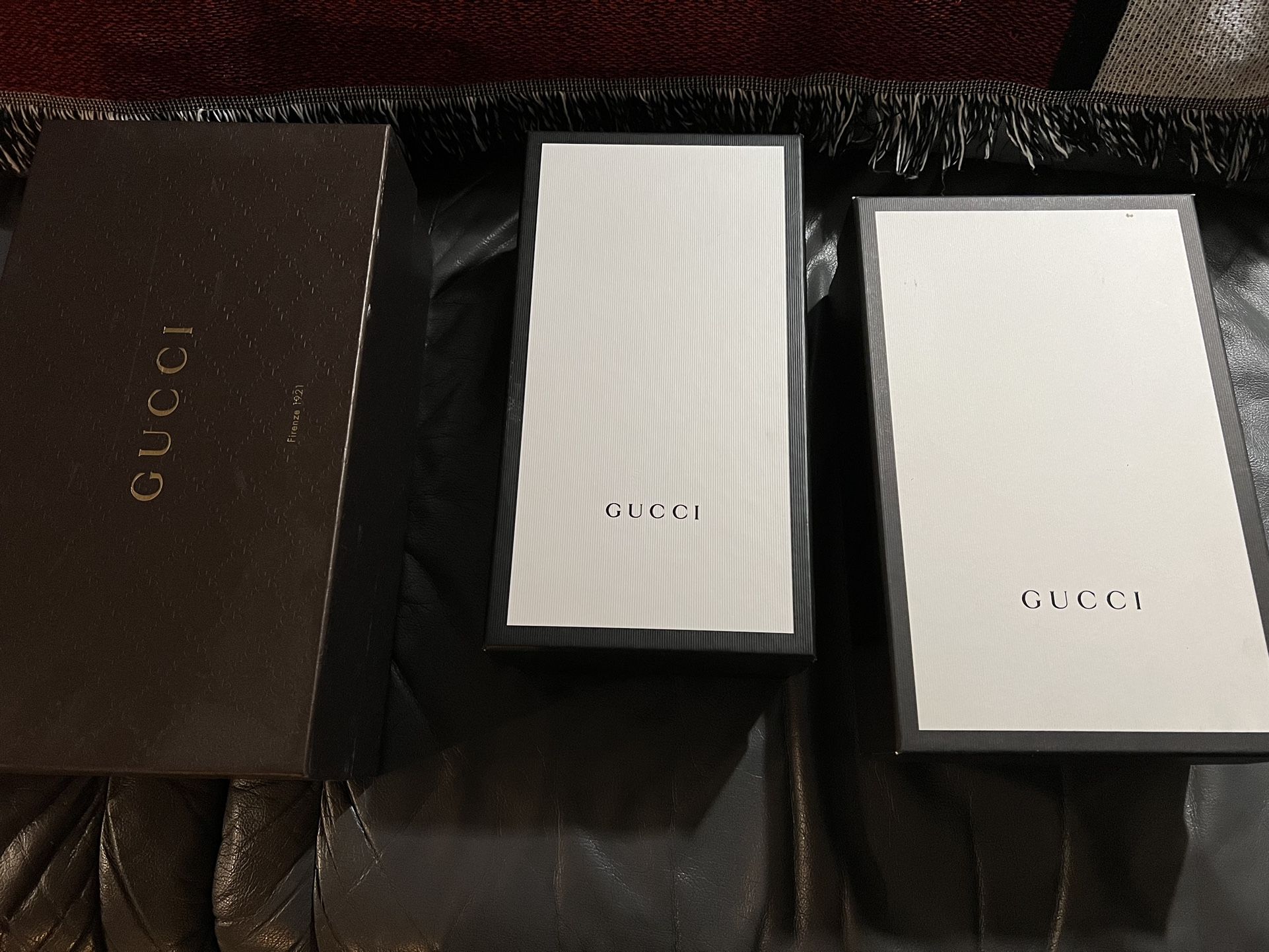 Gucci Shoe Boxes
