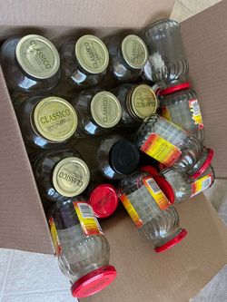 Glass jars