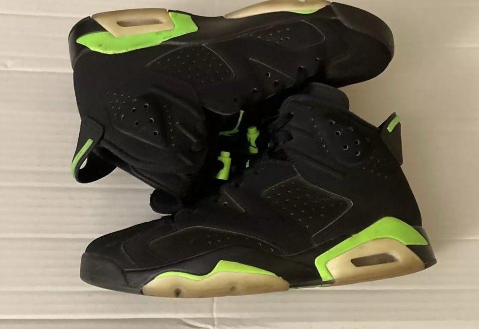 Jordan 6 Electric Green Size 10