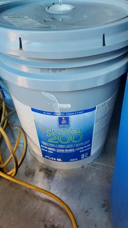 2 5 gallon buckets of white paint