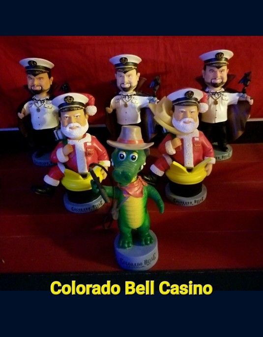 Colorado Bell Casino Bobble head Rare 