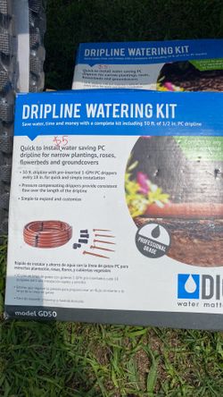 Flower bed water kit