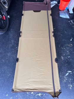 BOX Ozark Trail Zipper Cot, Adult, 75.5" x26" x 5.5"