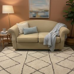 Cozy Beige Loveseat Clean, Well-Kept, Delivery Available